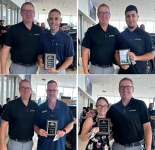 Brookshire Hyundai Recognized Their Top Performers