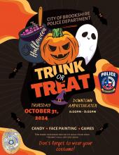 Trunk or Treat Downtown Brookshire 