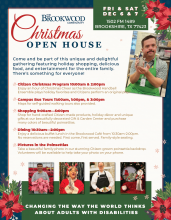 Brookwood’s Annual Christmas Open House is Dec. 6 & 7